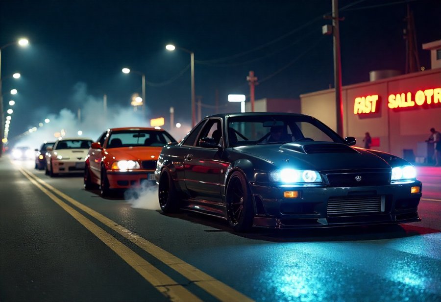 Unbreakable Bonds in the Heart of Underground Street Racing Culture